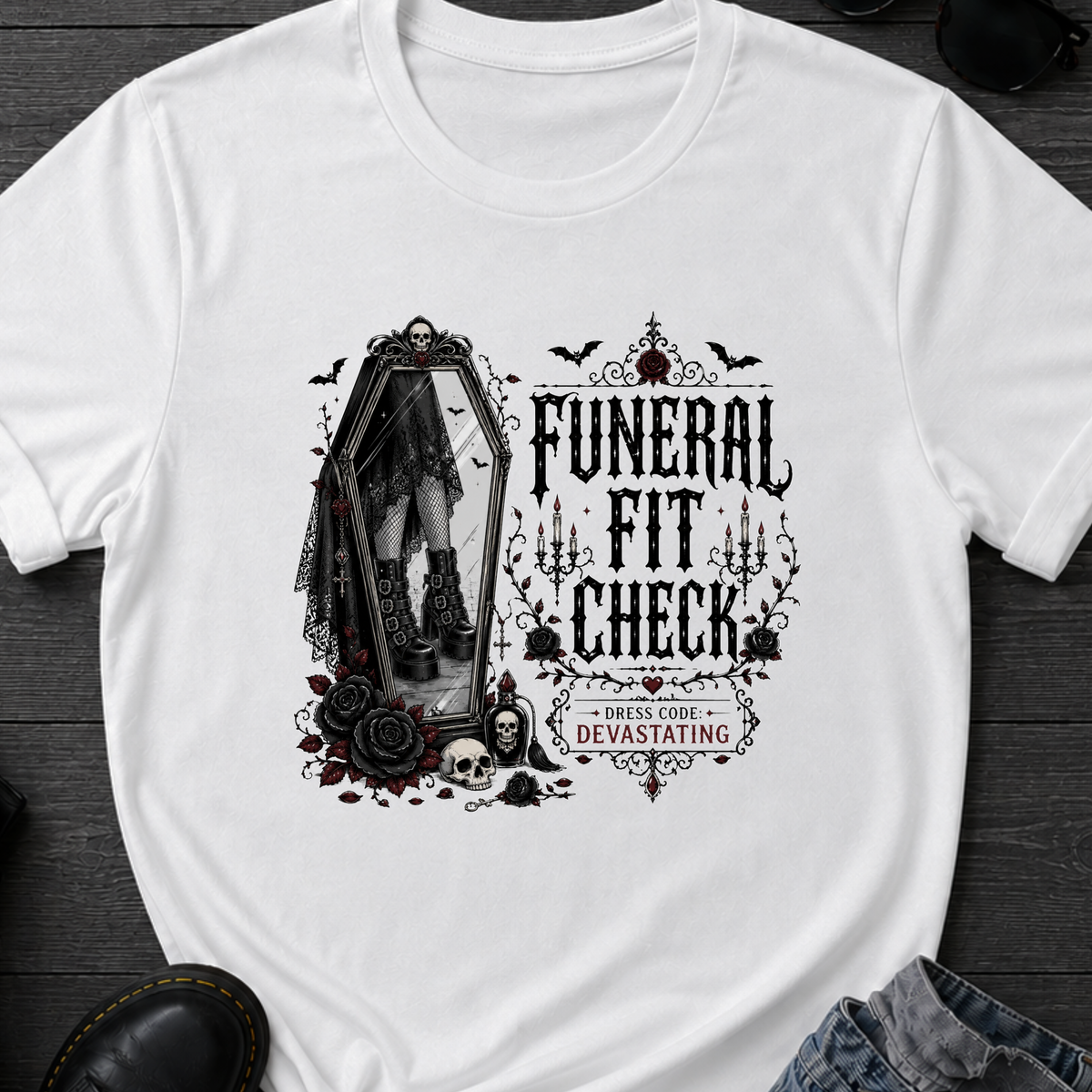 Funeral Fit Check T-Shirt