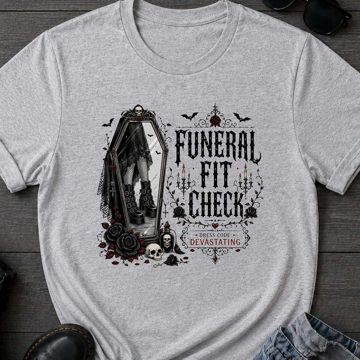 Funeral Fit Check T-Shirt