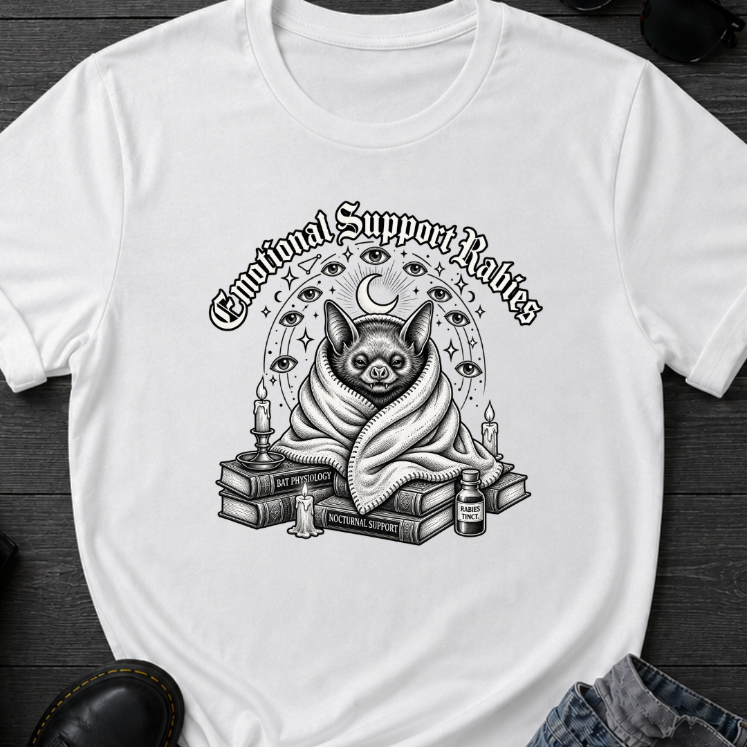 Emotional Support Rabies T-Shirt