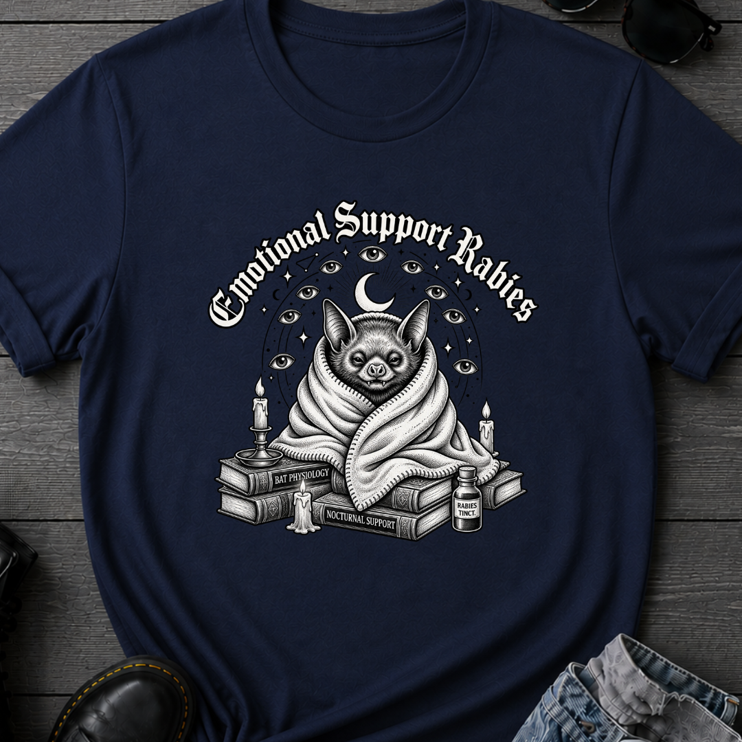 Emotional Support Rabies T-Shirt
