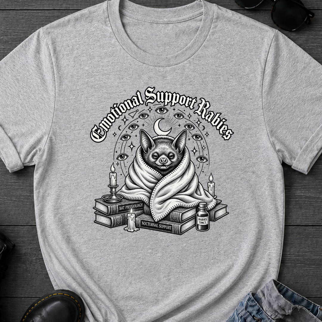 Emotional Support Rabies T-Shirt