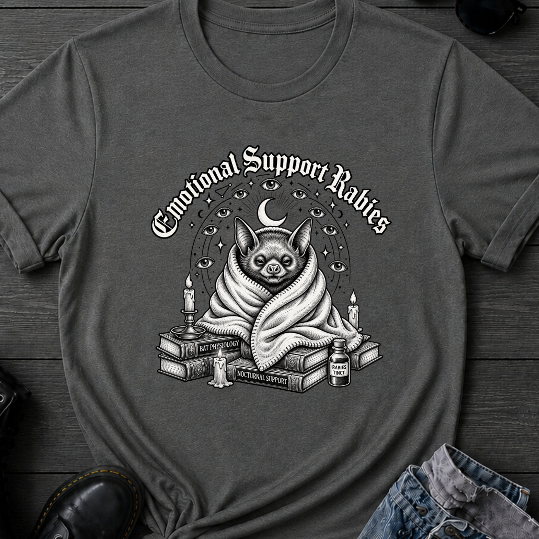 Emotional Support Rabies T-Shirt