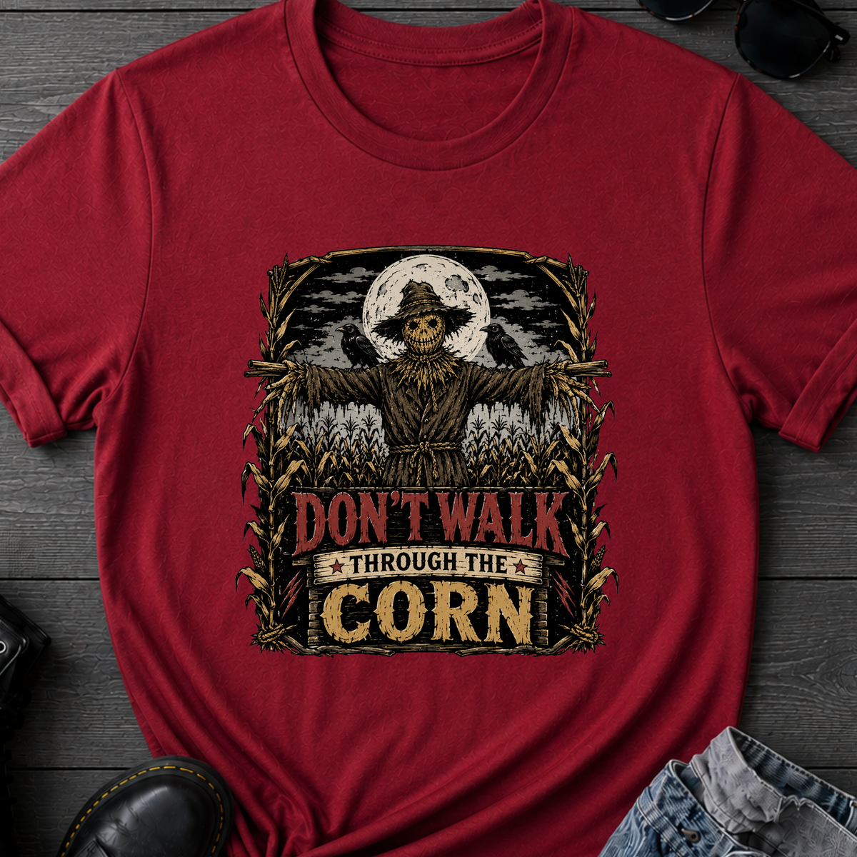 Don't Walk Through The Corn T-Shirt