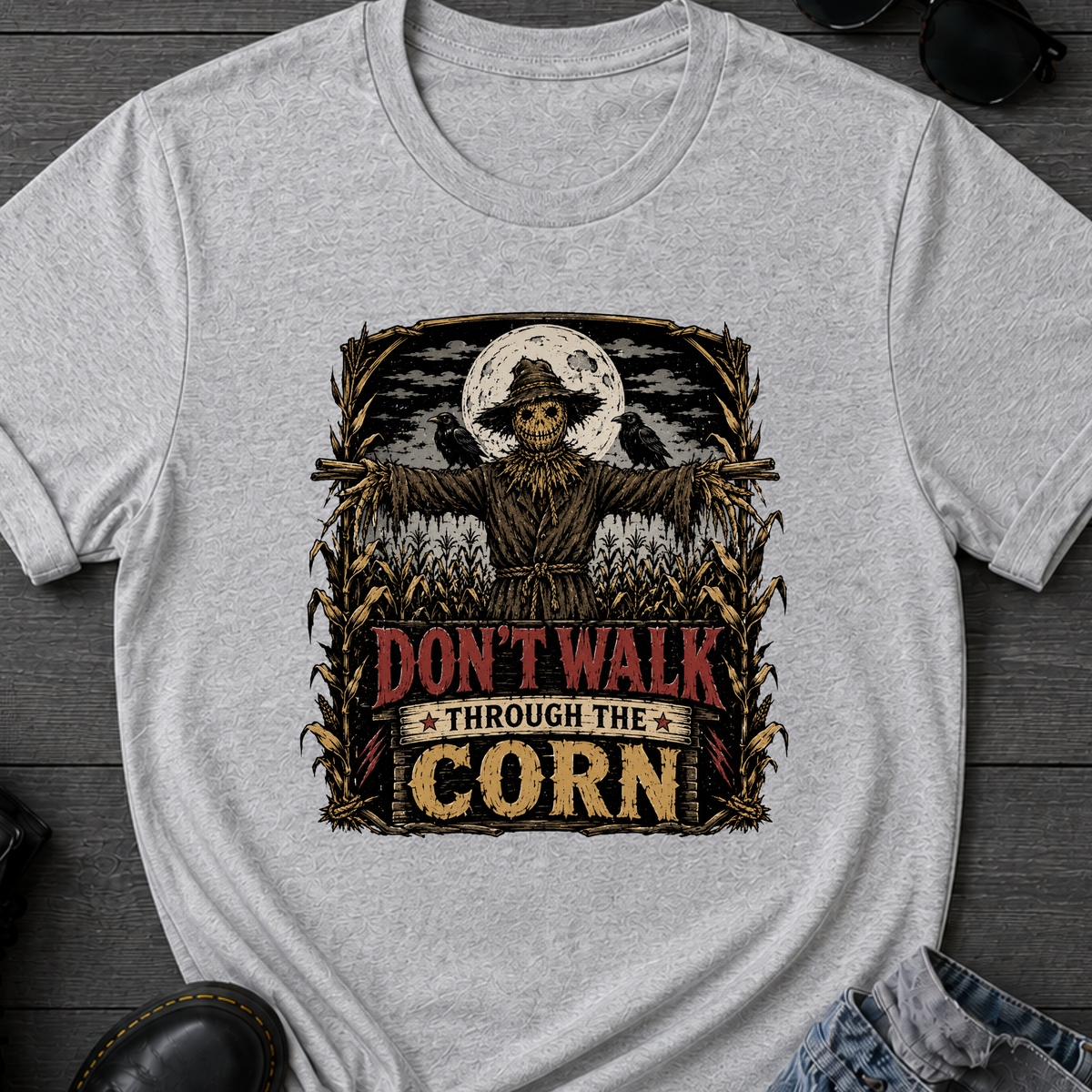 Don't Walk Through The Corn T-Shirt