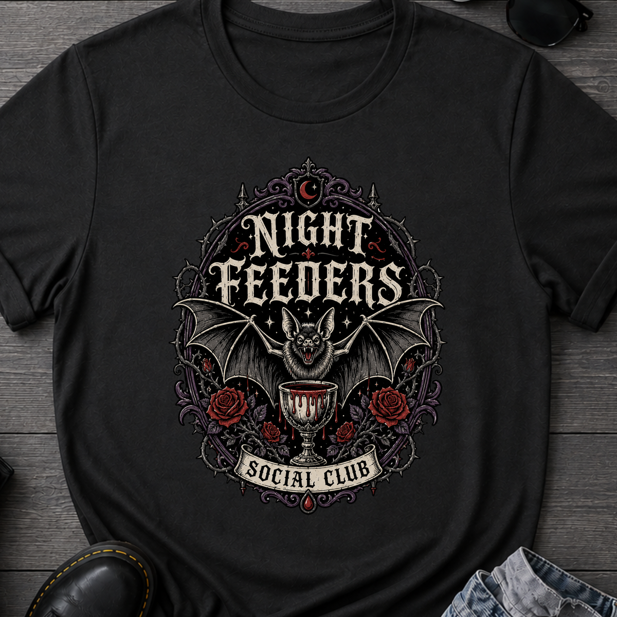 Night Feeders Social Club T-Shirt