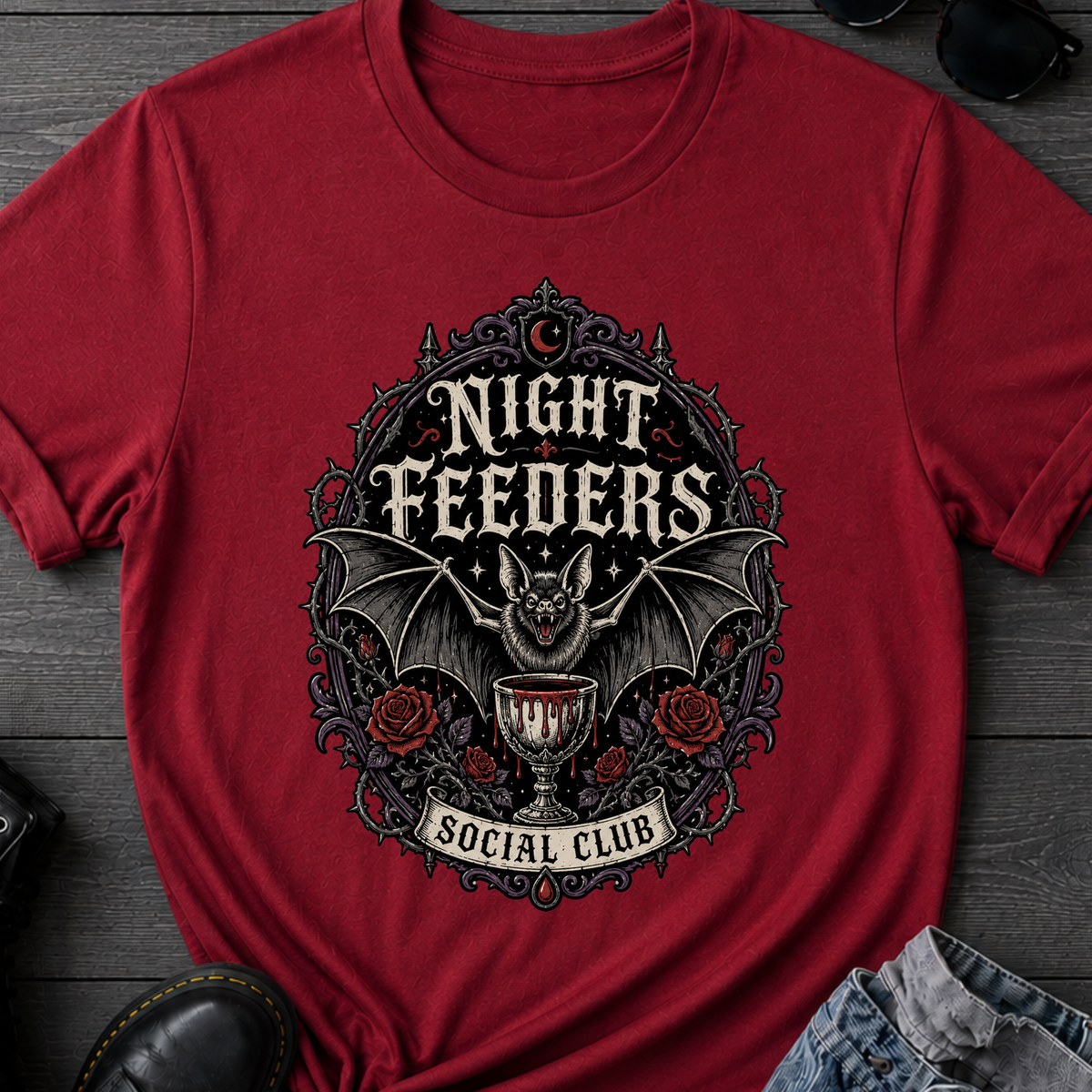 Night Feeders Social Club T-Shirt