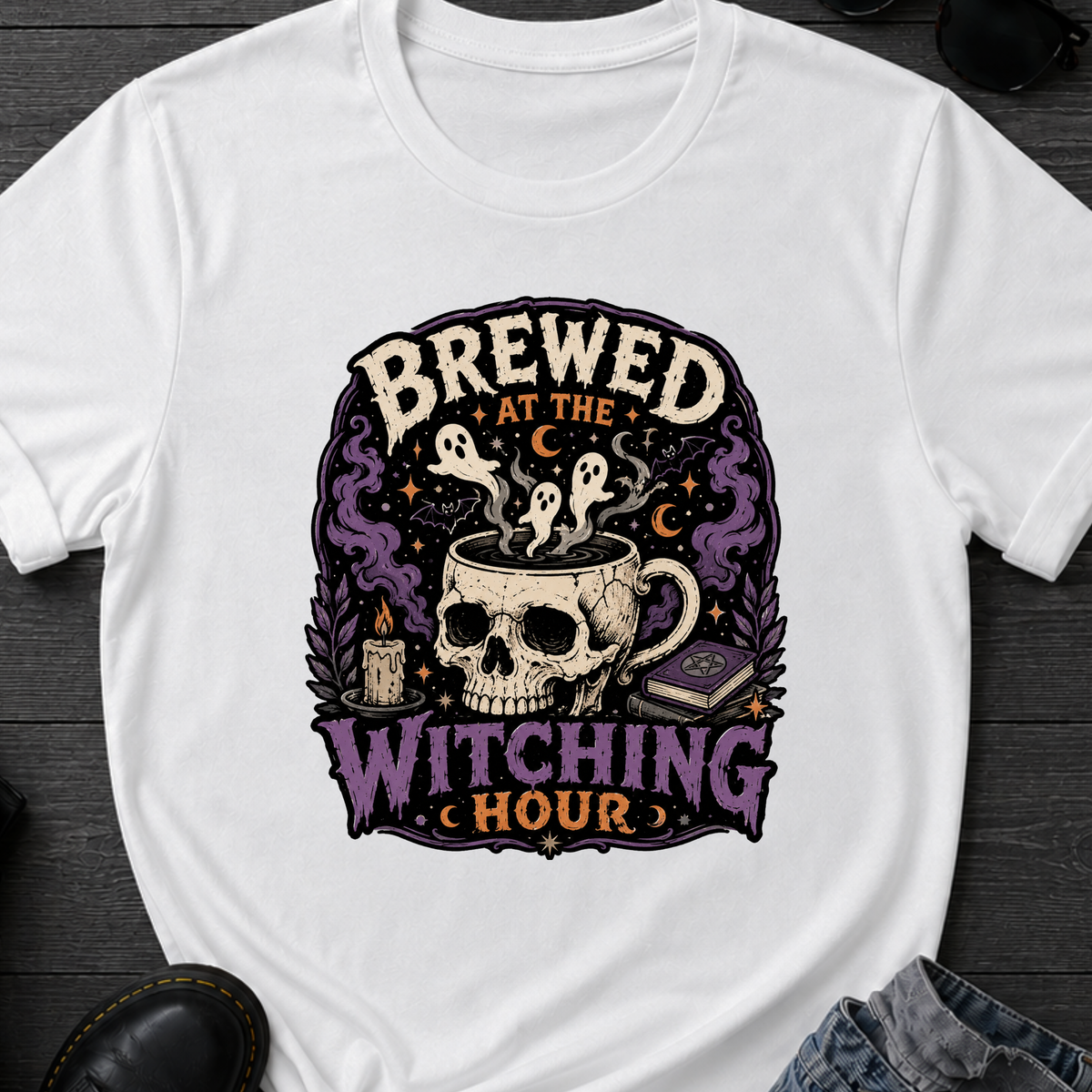 Brewed At The Witching Hour T-Shirt