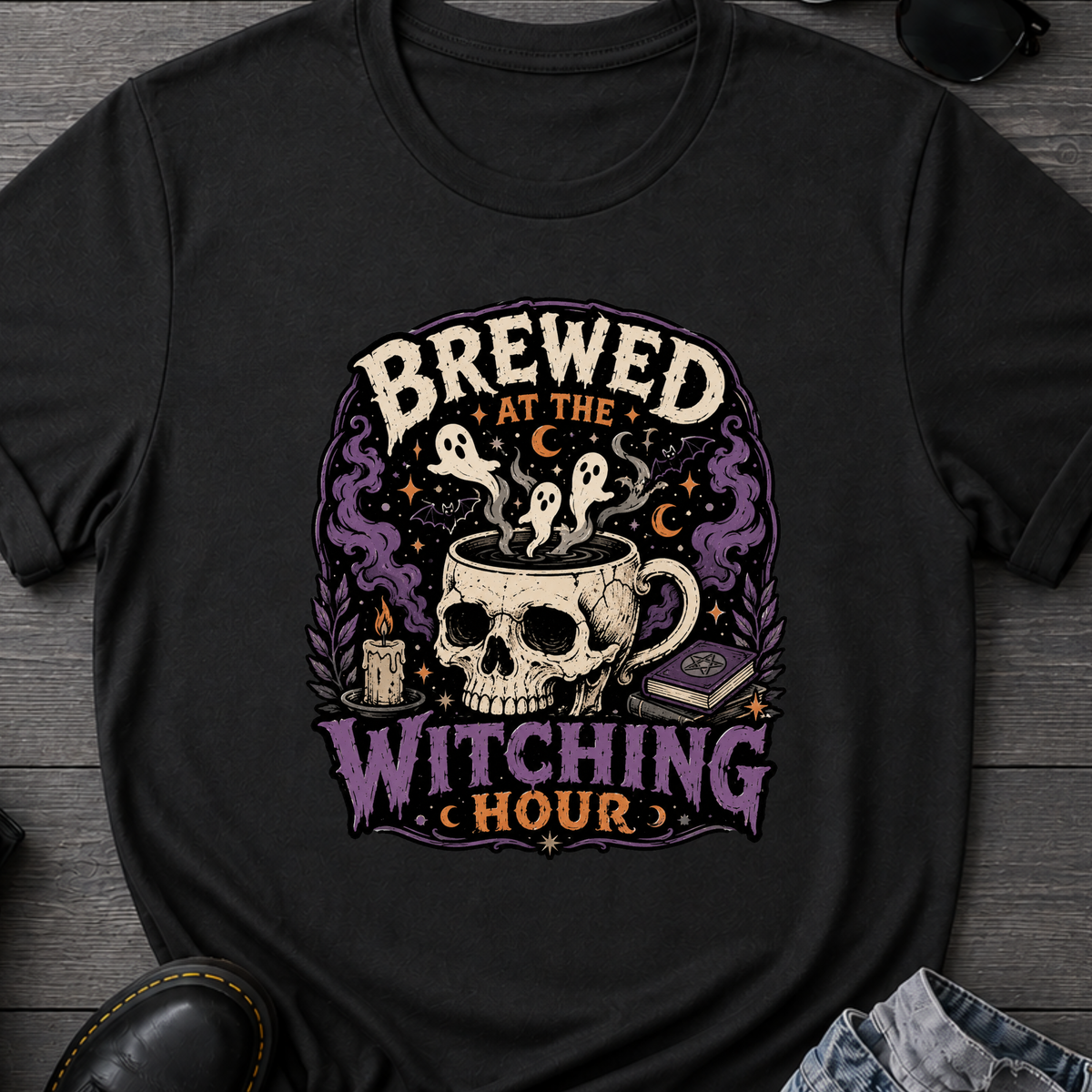 Brewed At The Witching Hour T-Shirt