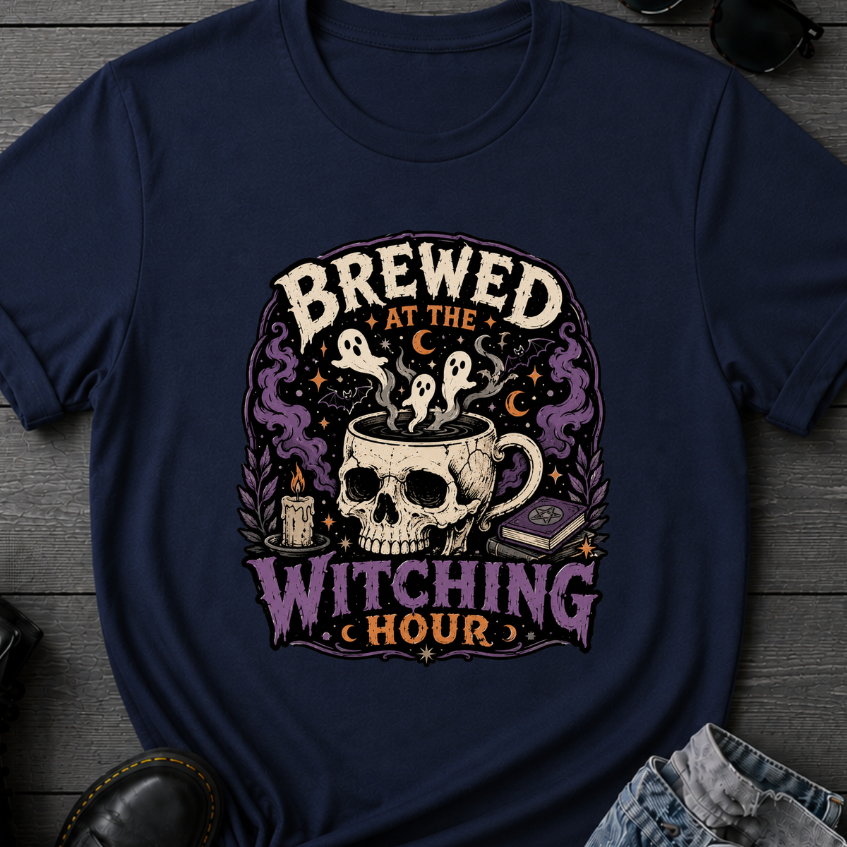 Brewed At The Witching Hour T-Shirt