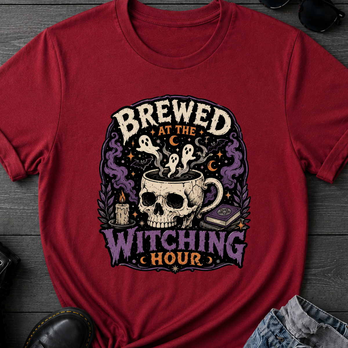 Brewed At The Witching Hour T-Shirt