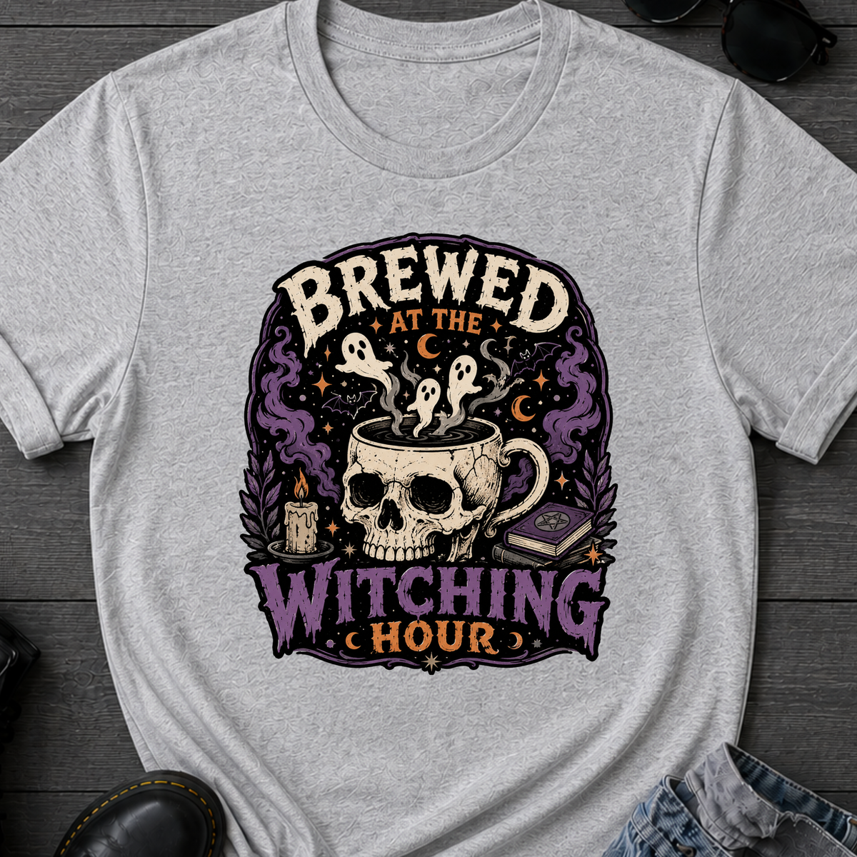 Brewed At The Witching Hour T-Shirt