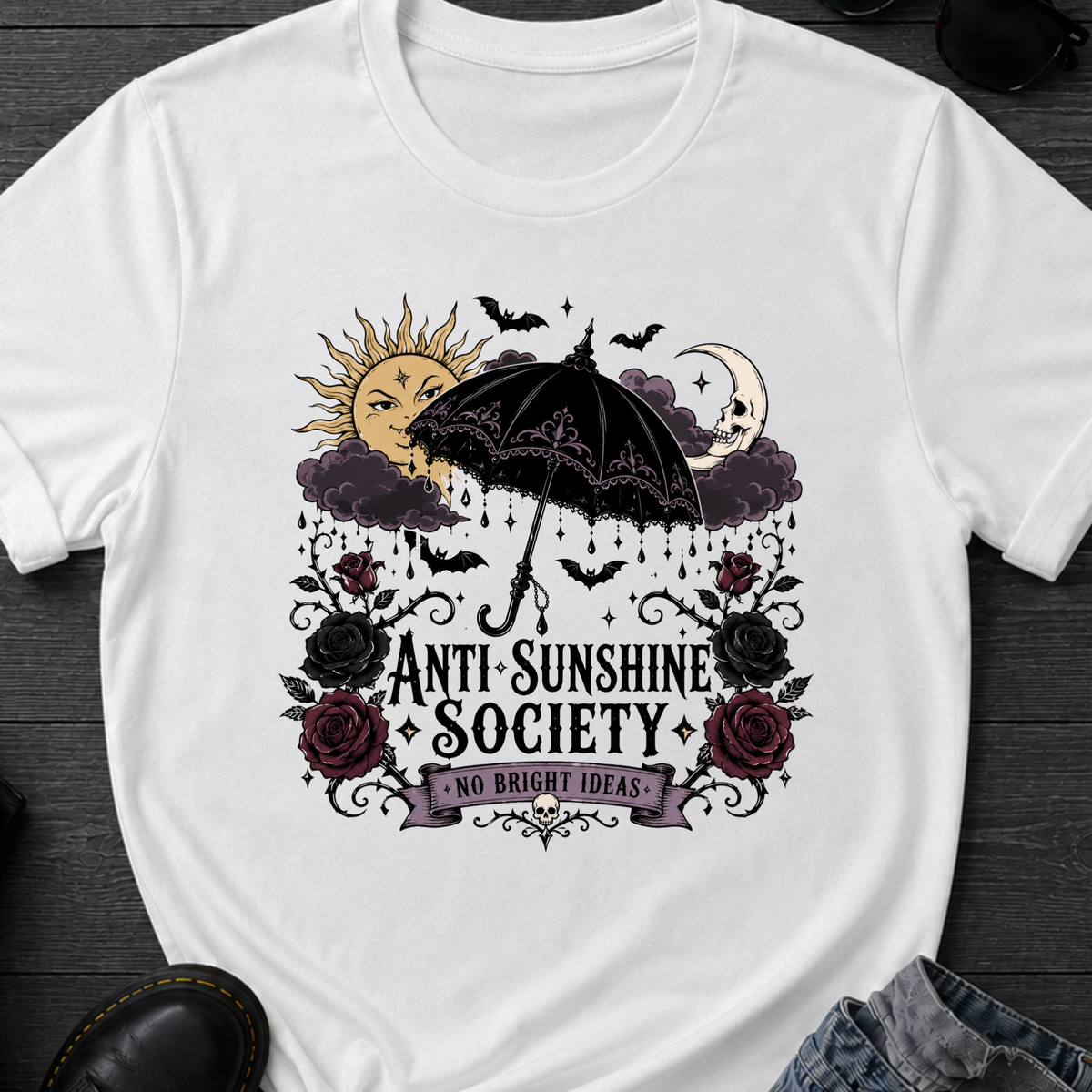 Anti-Sunshine Society T-Shirt