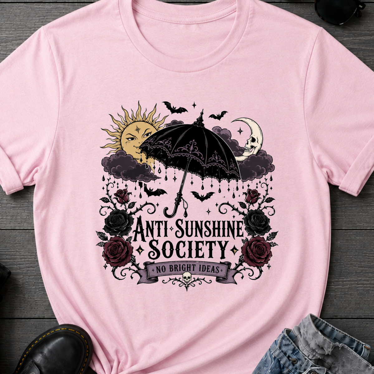 Anti-Sunshine Society T-Shirt