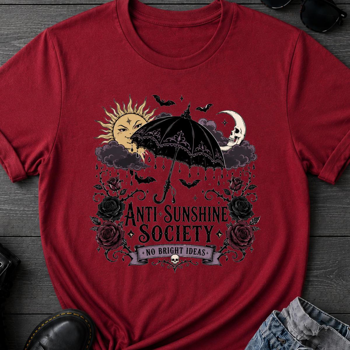 Anti-Sunshine Society T-Shirt