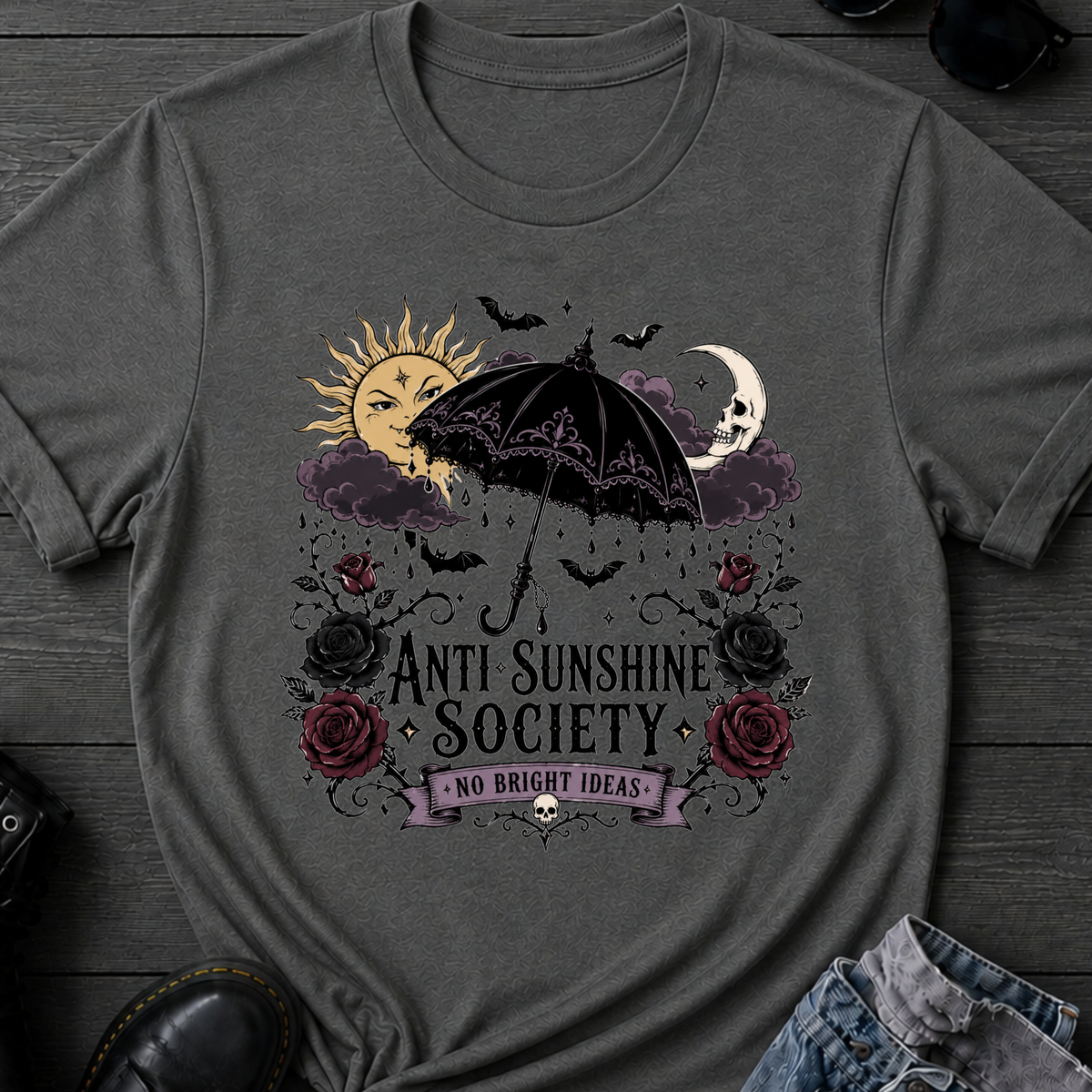 Anti-Sunshine Society T-Shirt