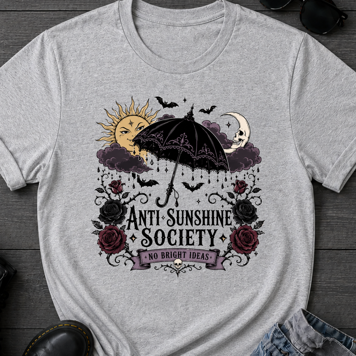Anti-Sunshine Society T-Shirt