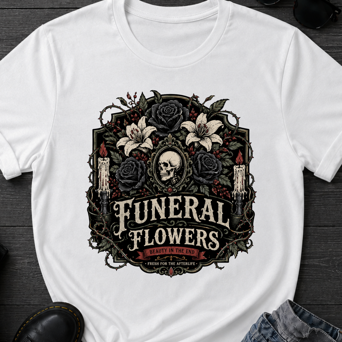 Funeral Flowers T-Shirt