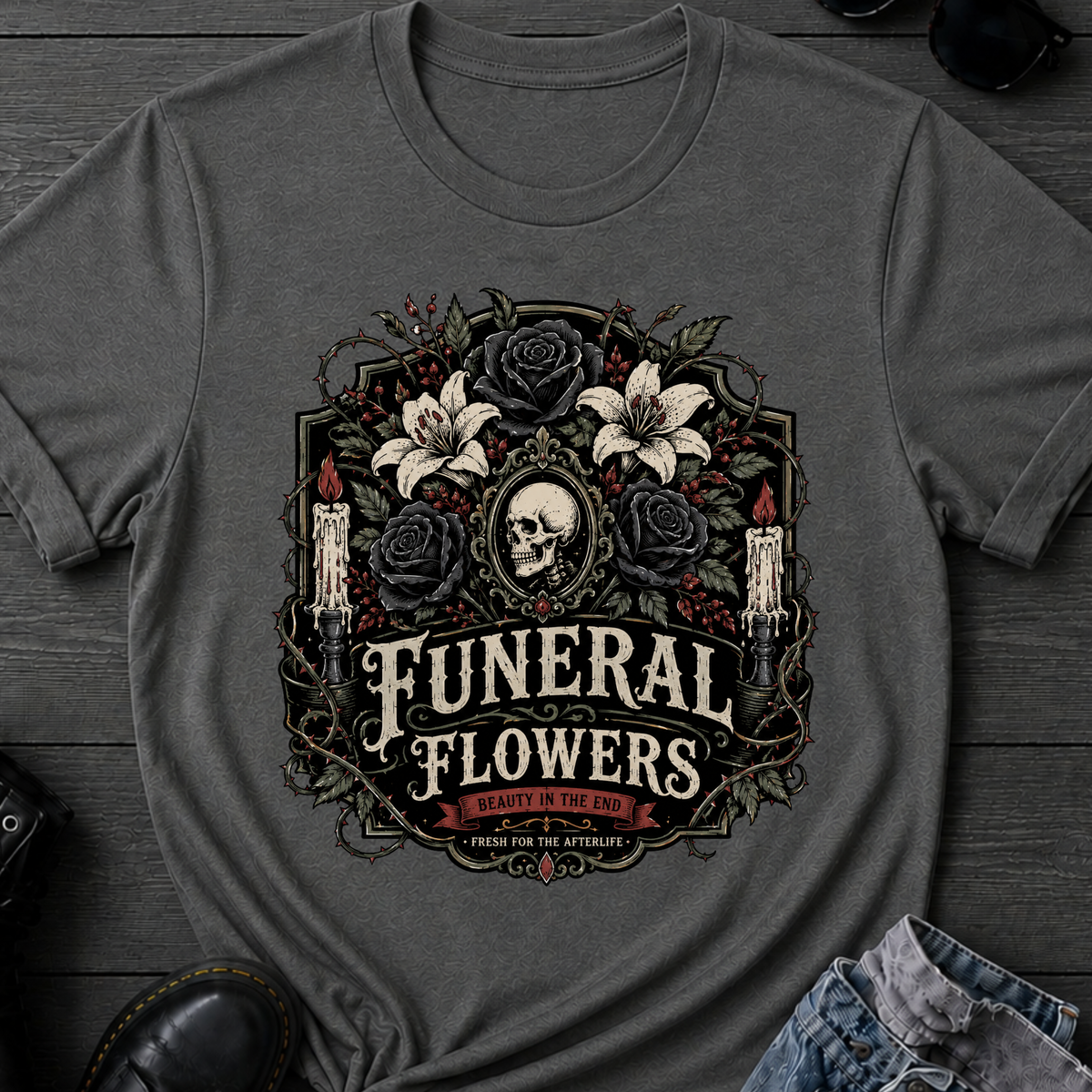 Funeral Flowers T-Shirt