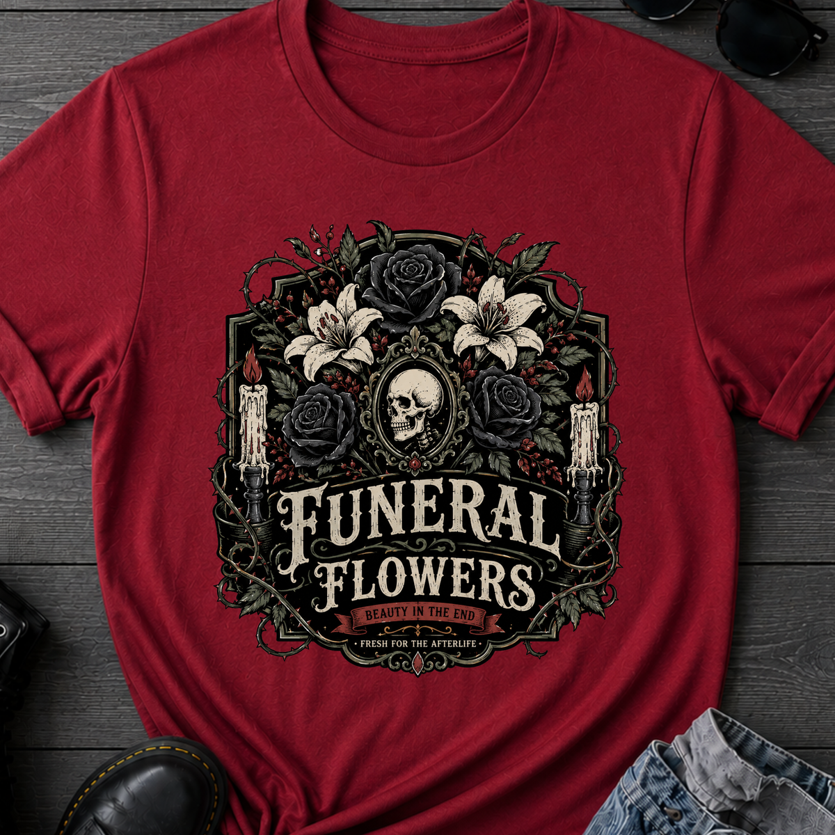 Funeral Flowers T-Shirt