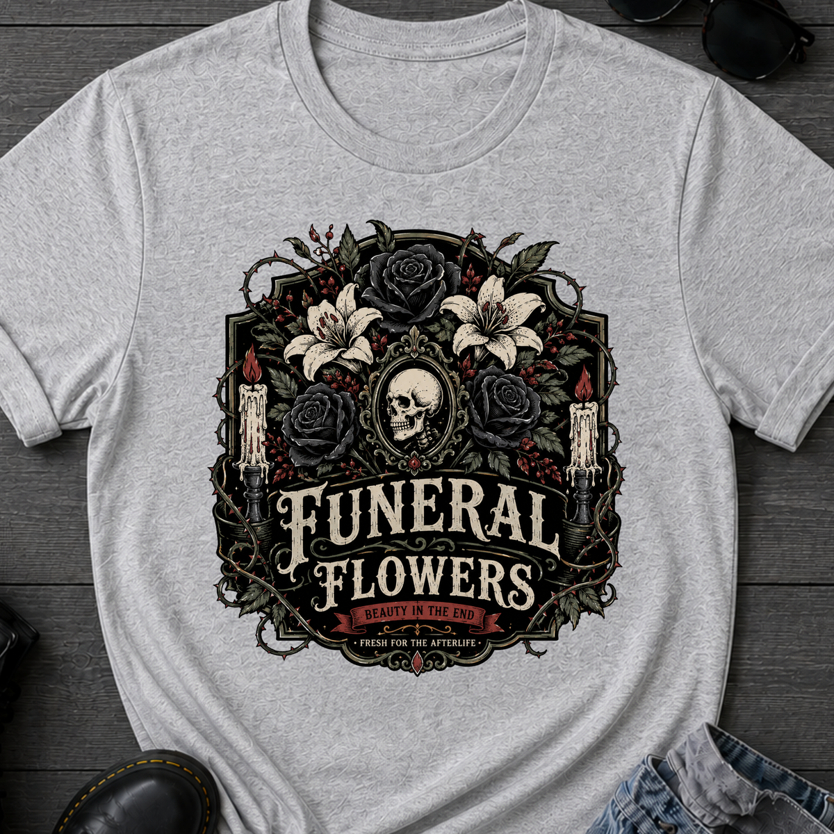 Funeral Flowers T-Shirt