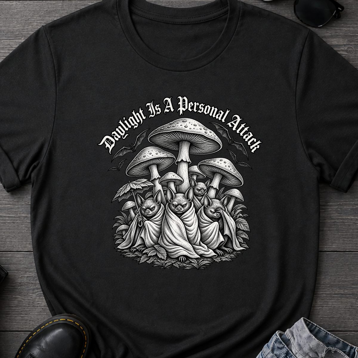 Daylight Is A Personal Attack T-Shirt