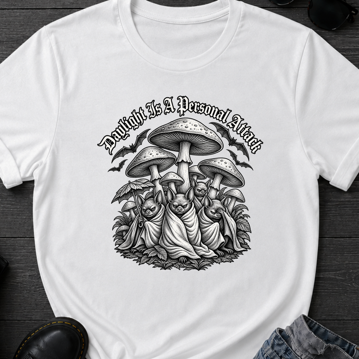 Daylight Is A Personal Attack T-Shirt
