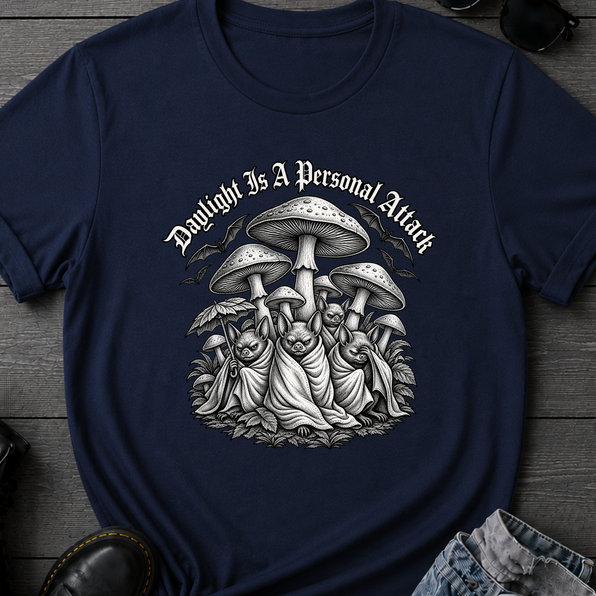 Daylight Is A Personal Attack T-Shirt