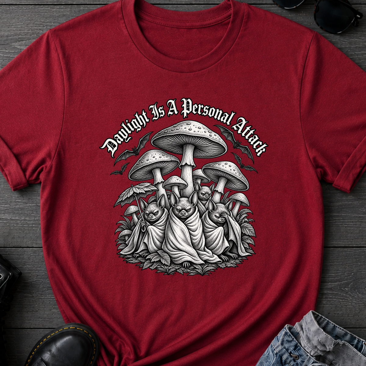 Daylight Is A Personal Attack T-Shirt