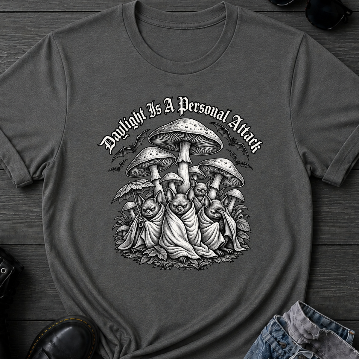 Daylight Is A Personal Attack T-Shirt