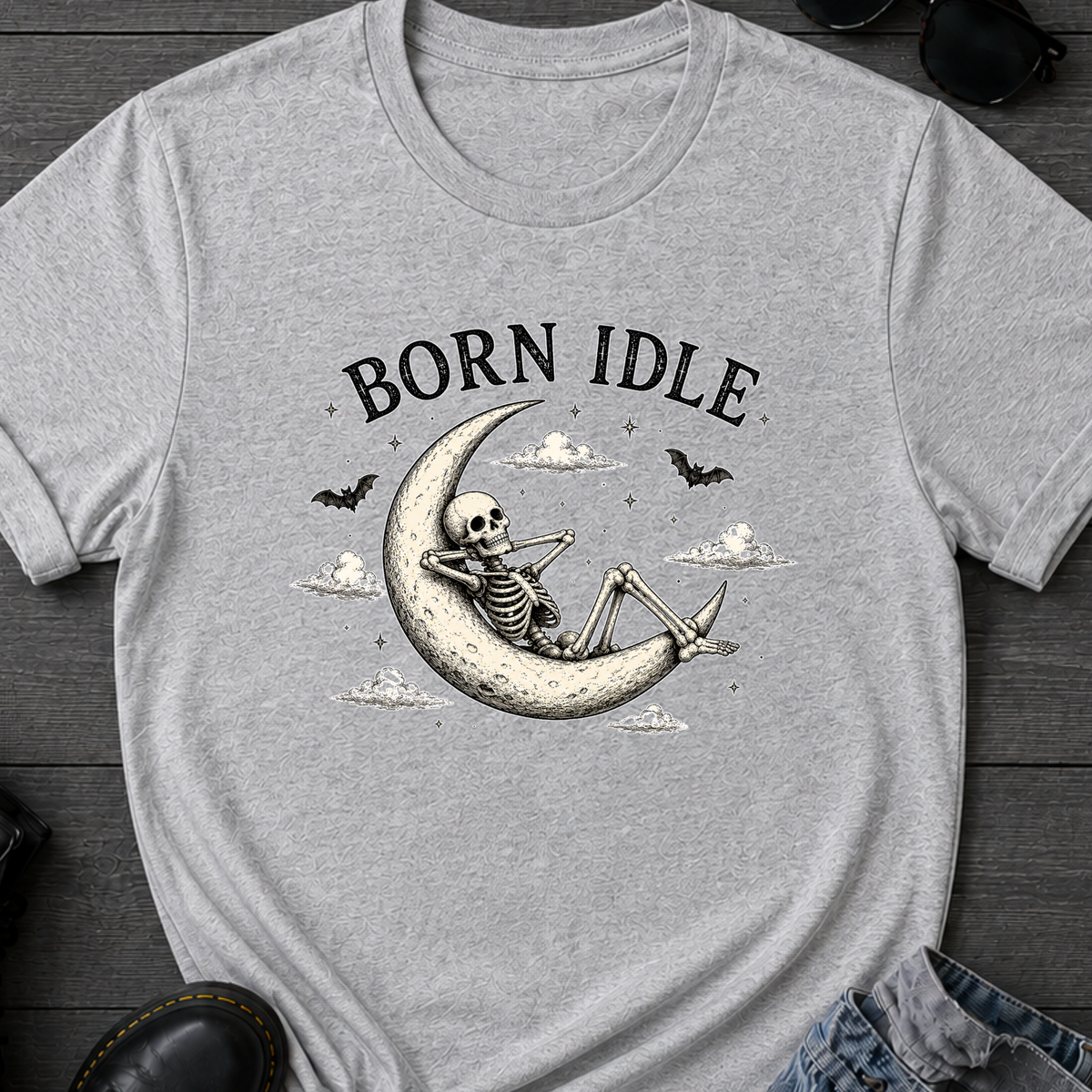 Born Idle T-Shirt