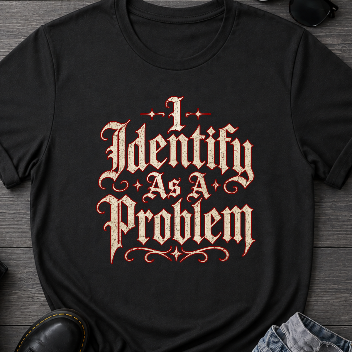 I Identify As A Problem T-Shirt