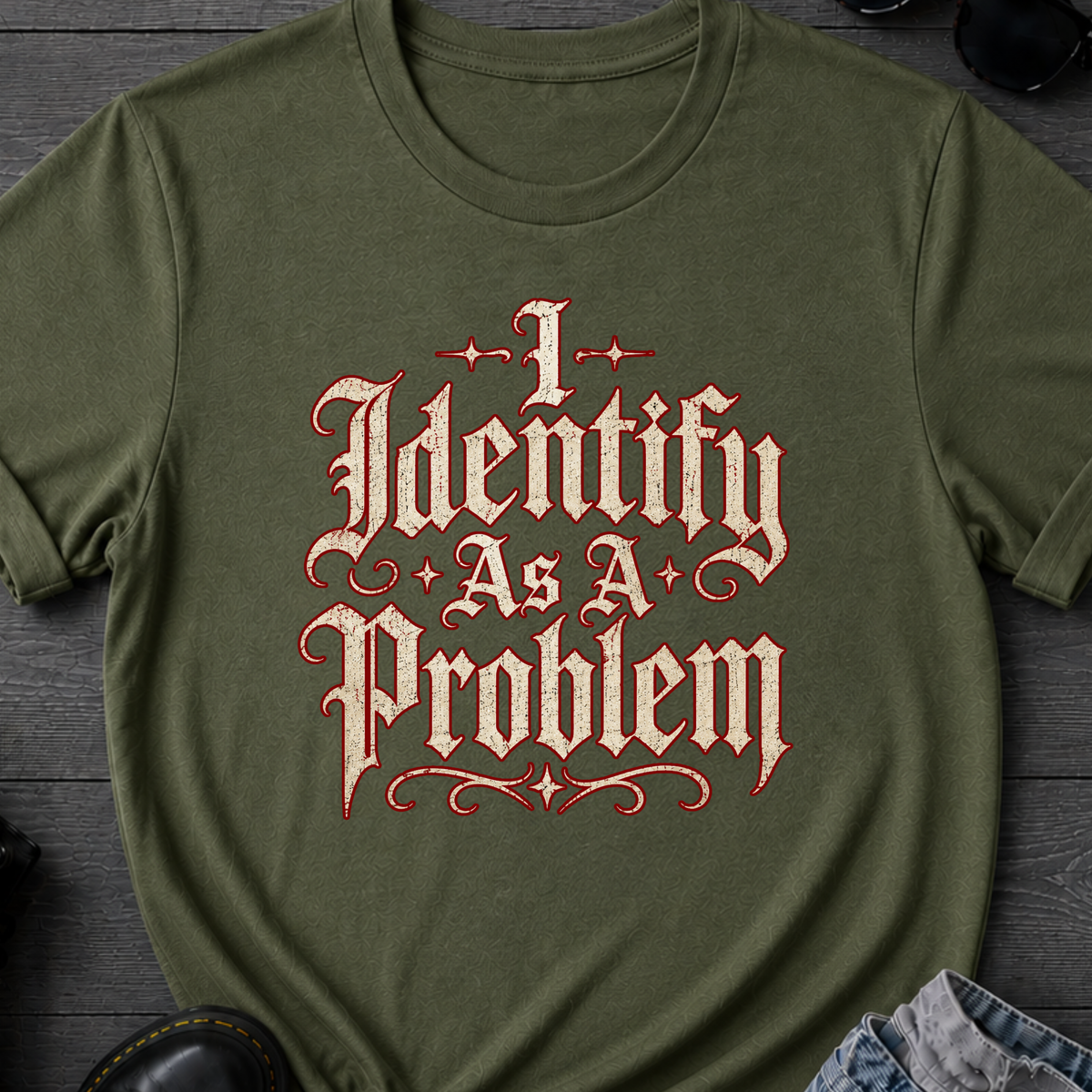 I Identify As A Problem T-Shirt