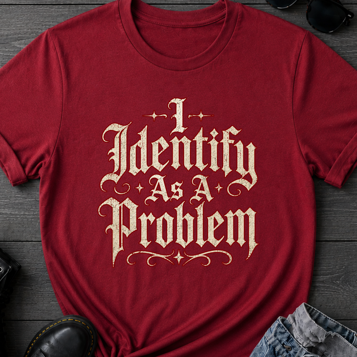 I Identify As A Problem T-Shirt