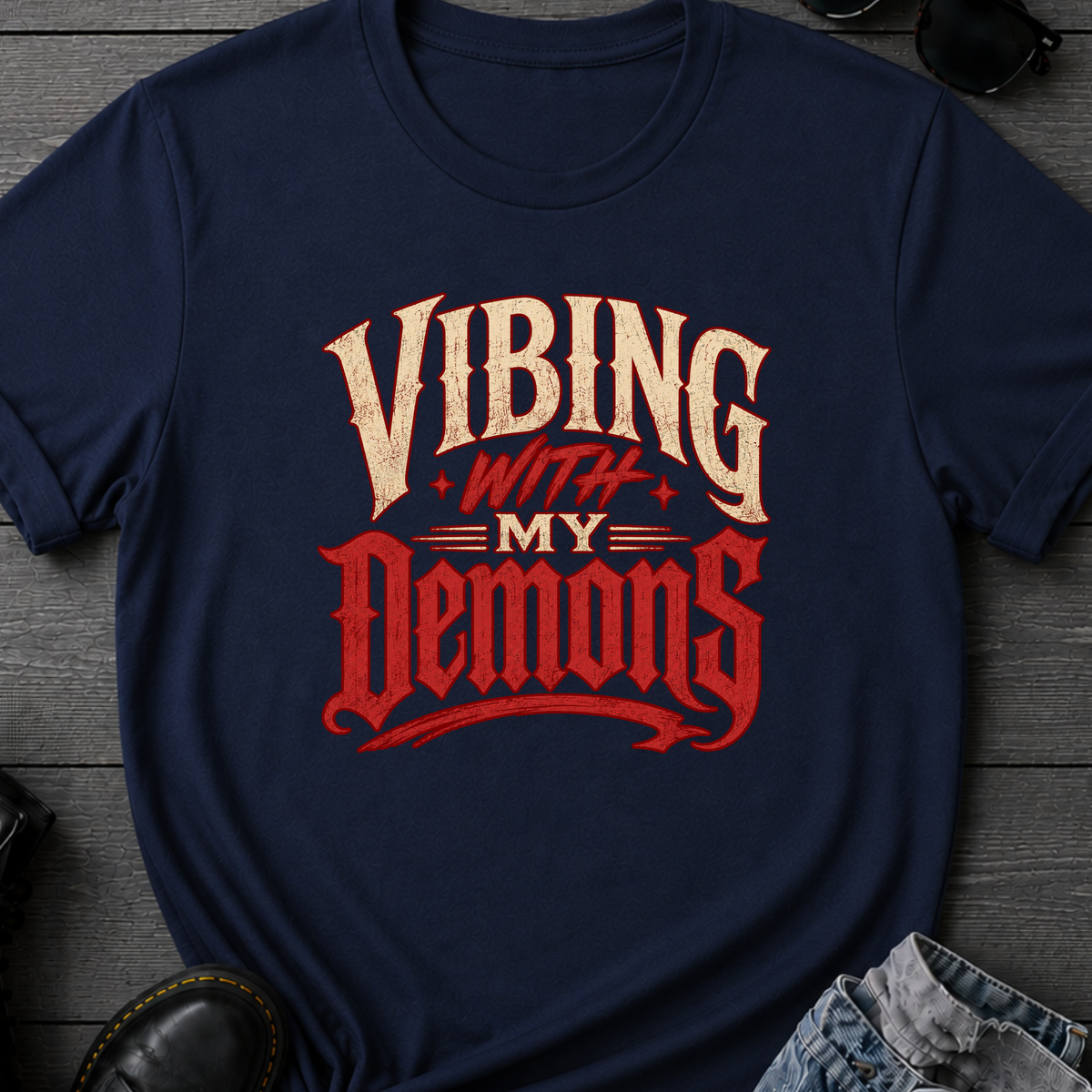 Vibing With My Demons T-Shirt