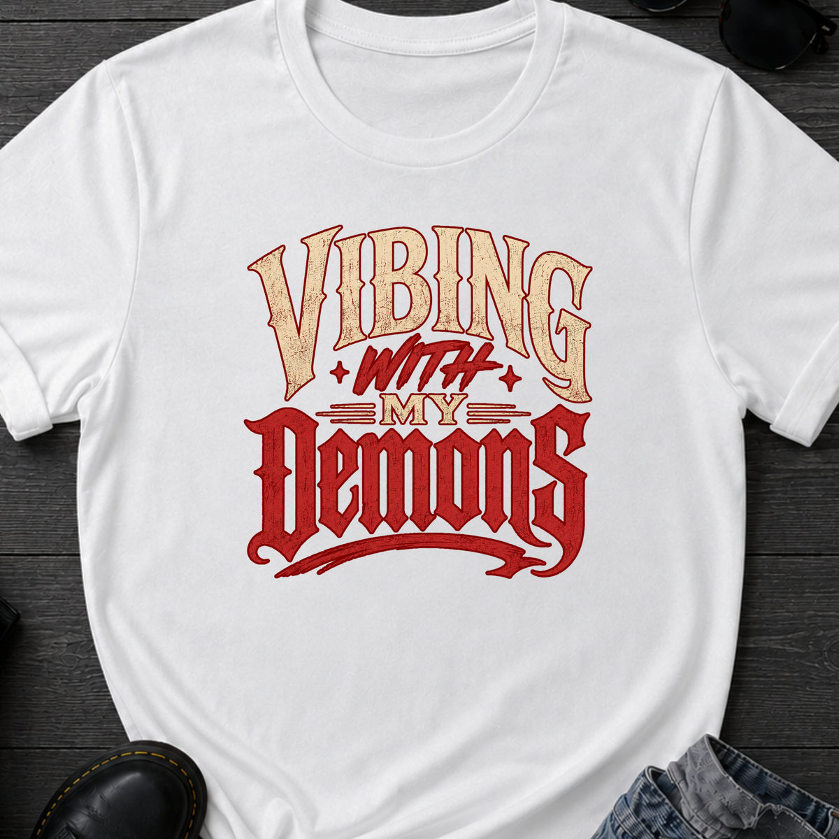 Vibing With My Demons T-Shirt