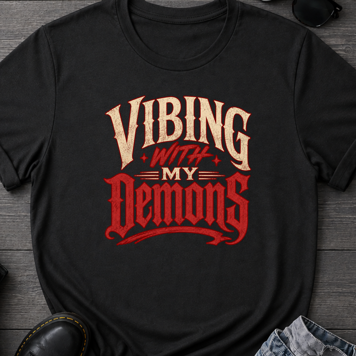 Vibing With My Demons T-Shirt