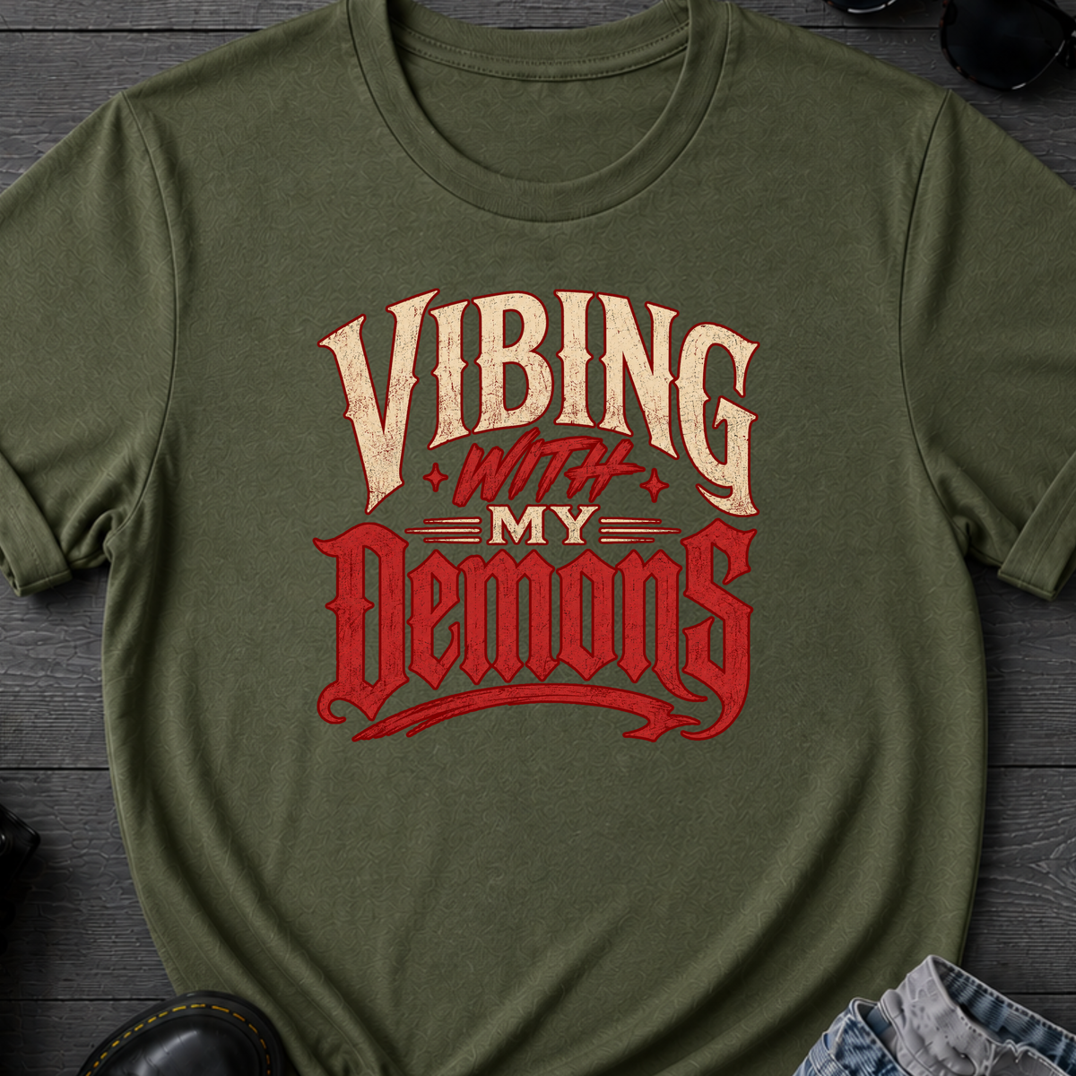 Vibing With My Demons T-Shirt