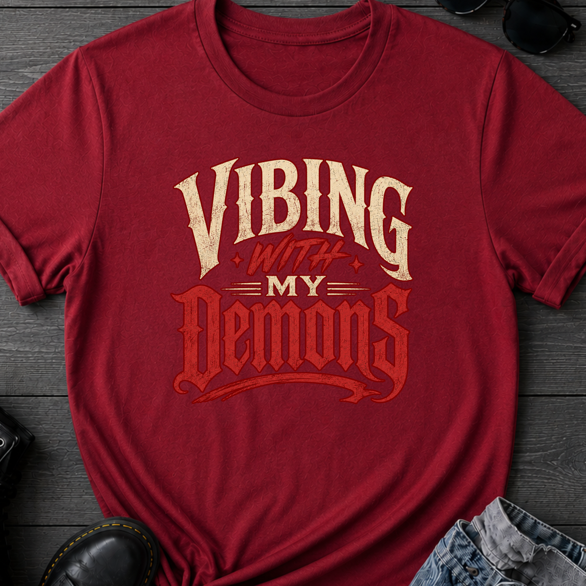 Vibing With My Demons T-Shirt