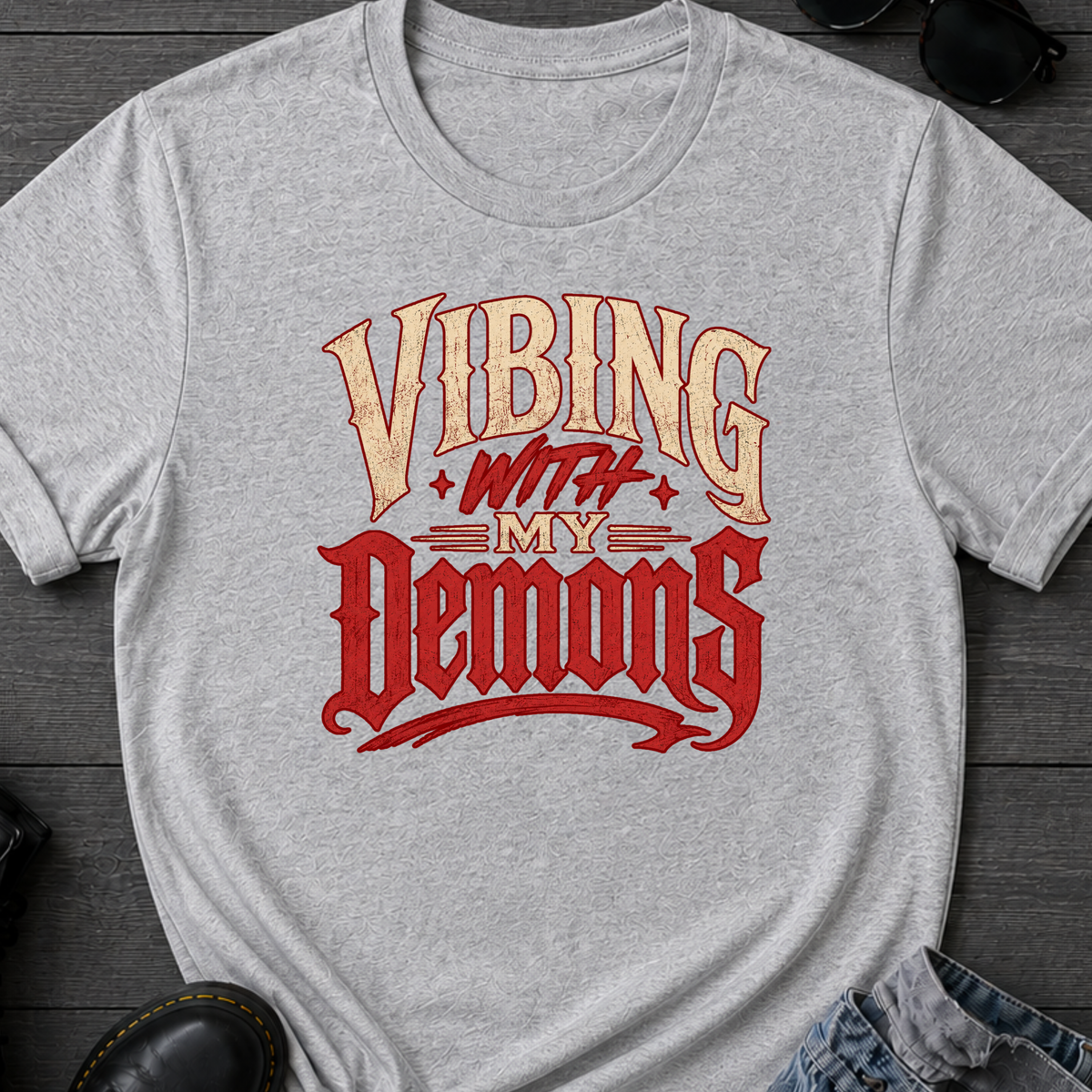 Vibing With My Demons T-Shirt