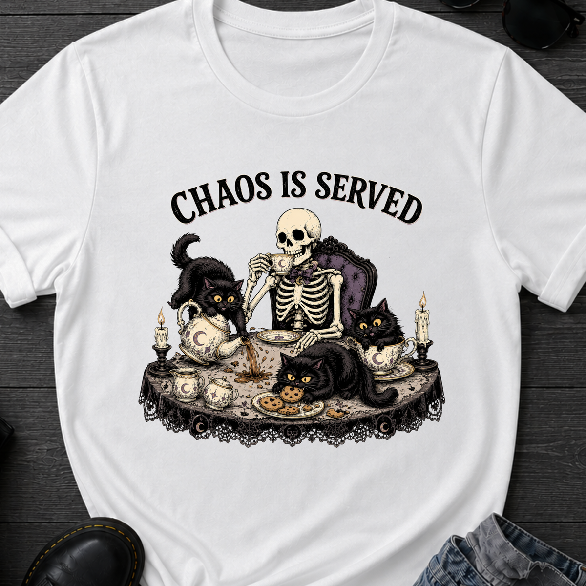 Chaos Is Served T-Shirt