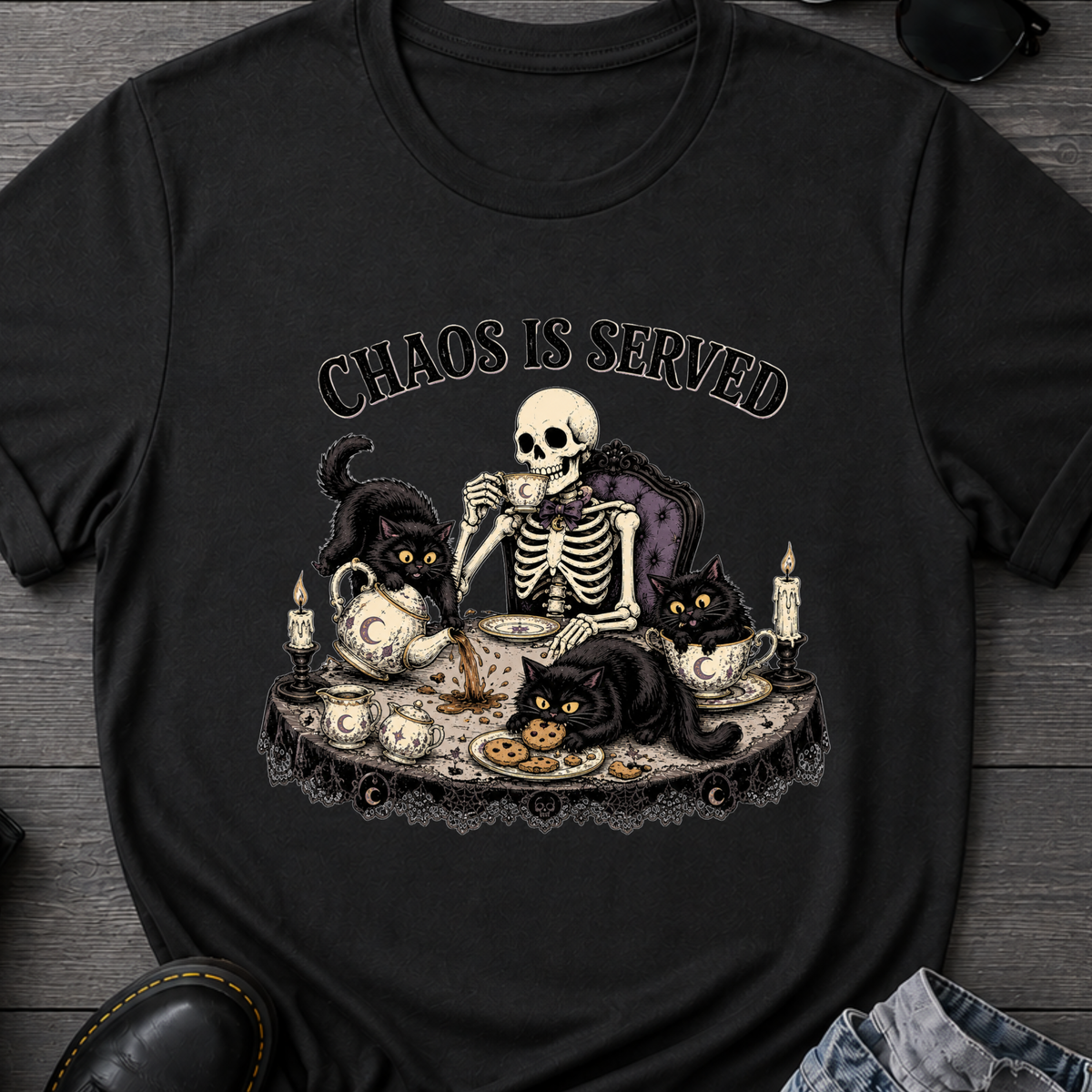 Chaos Is Served T-Shirt