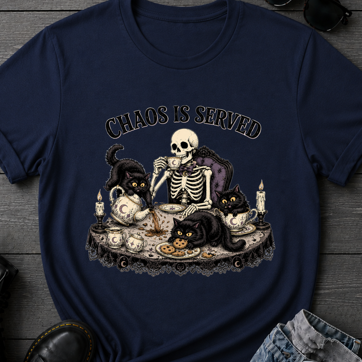 Chaos Is Served T-Shirt