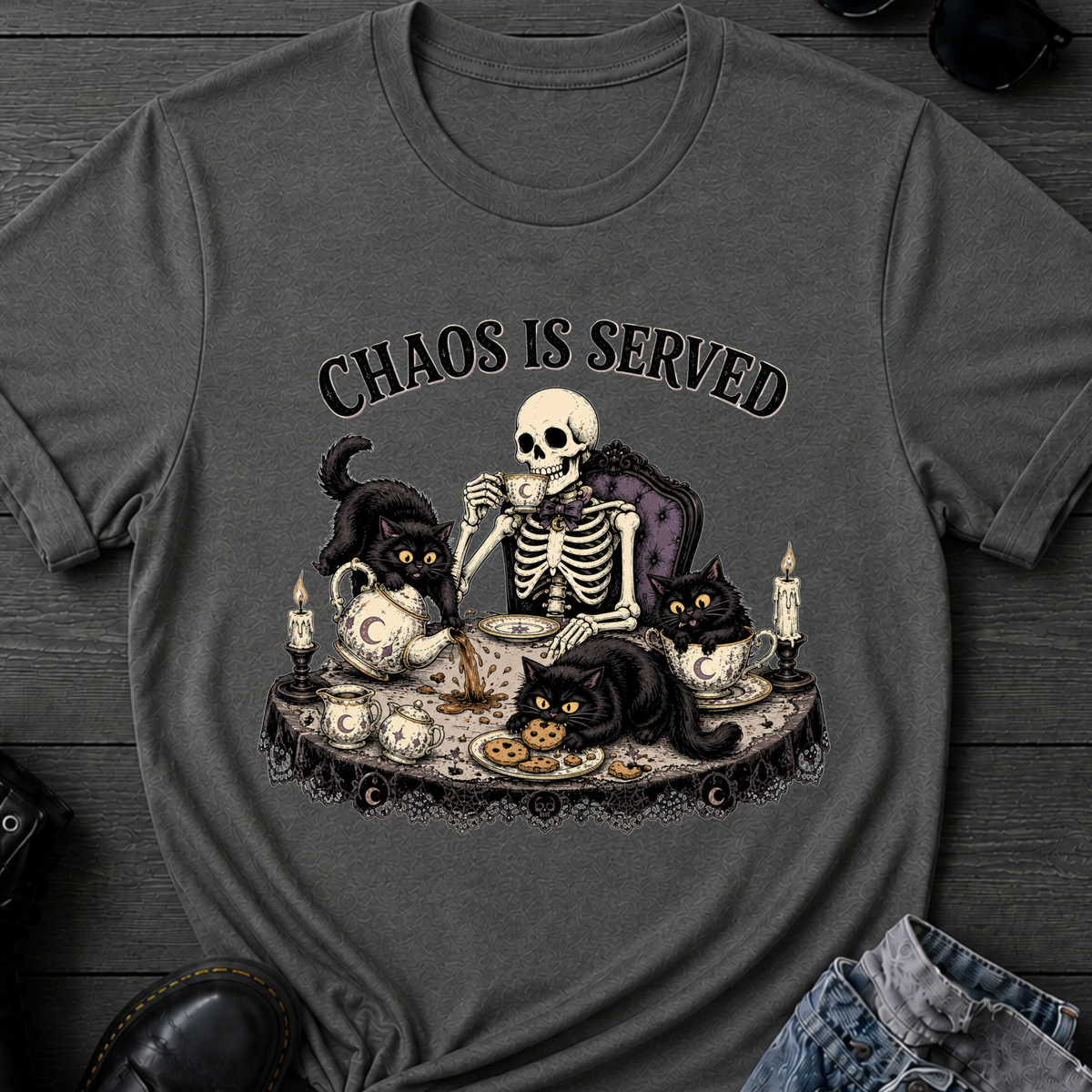 Chaos Is Served T-Shirt