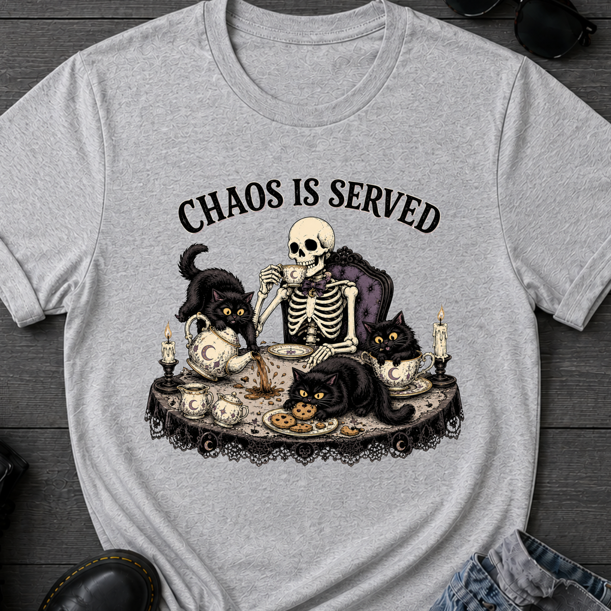 Chaos Is Served T-Shirt