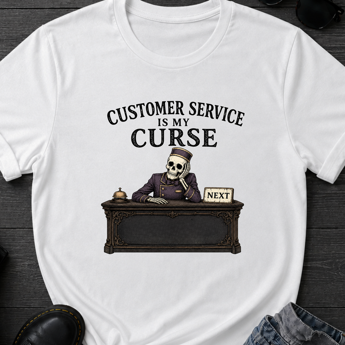 Customer Service Is My Curse T-Shirt