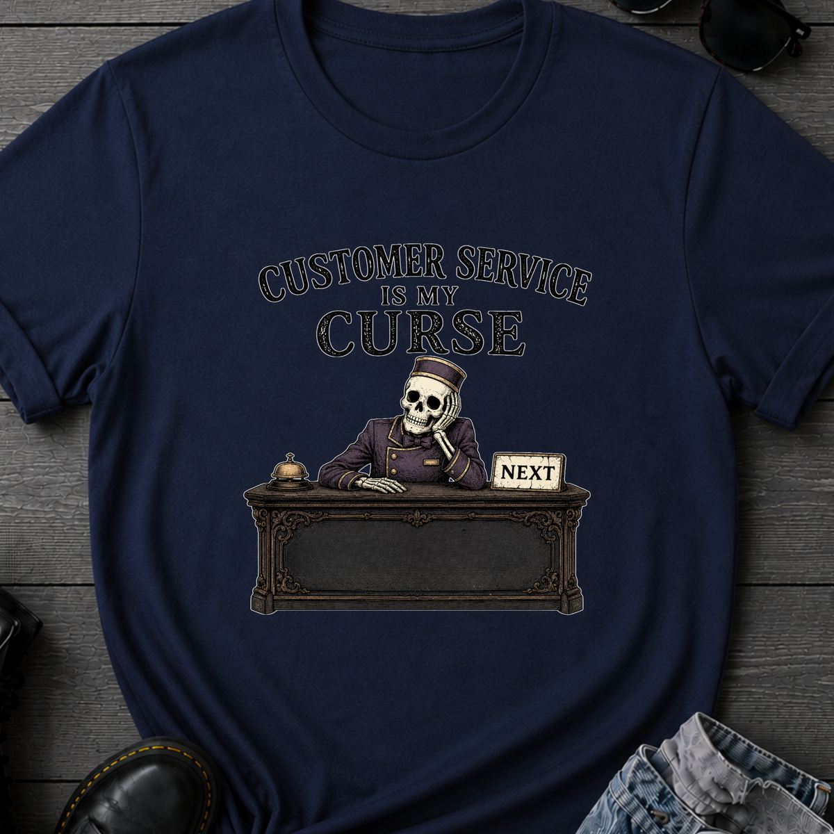Customer Service Is My Curse T-Shirt