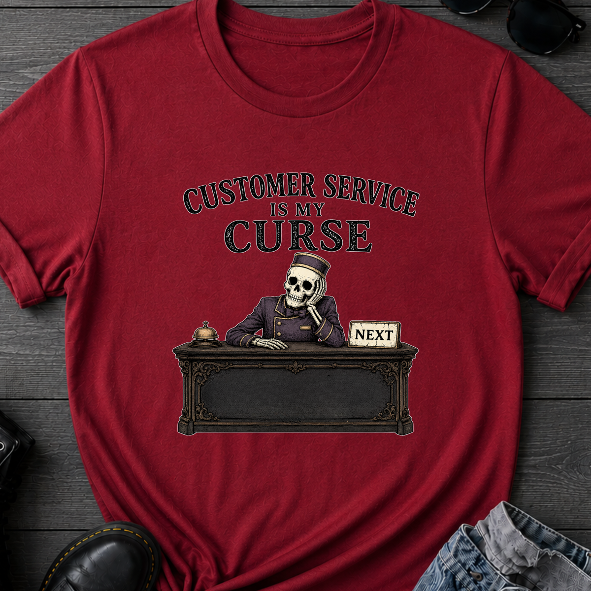 Customer Service Is My Curse T-Shirt