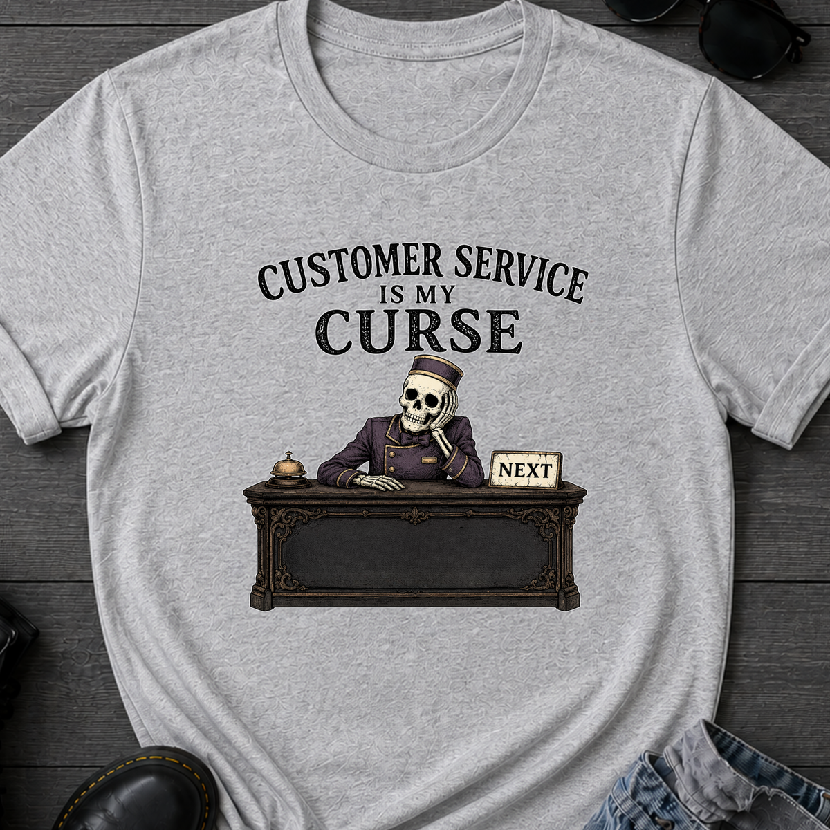 Customer Service Is My Curse T-Shirt