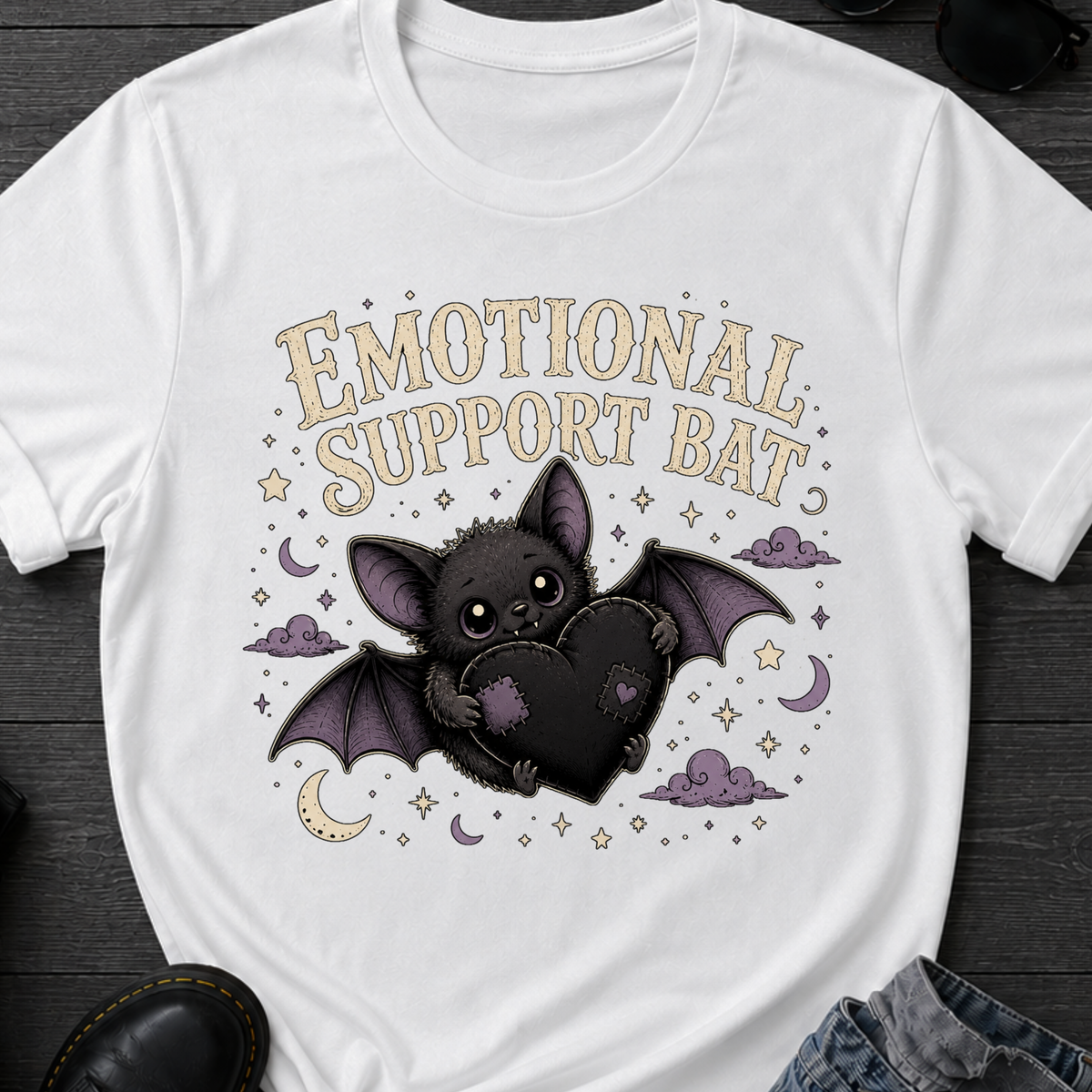 Emotional Support Bat T-Shirt