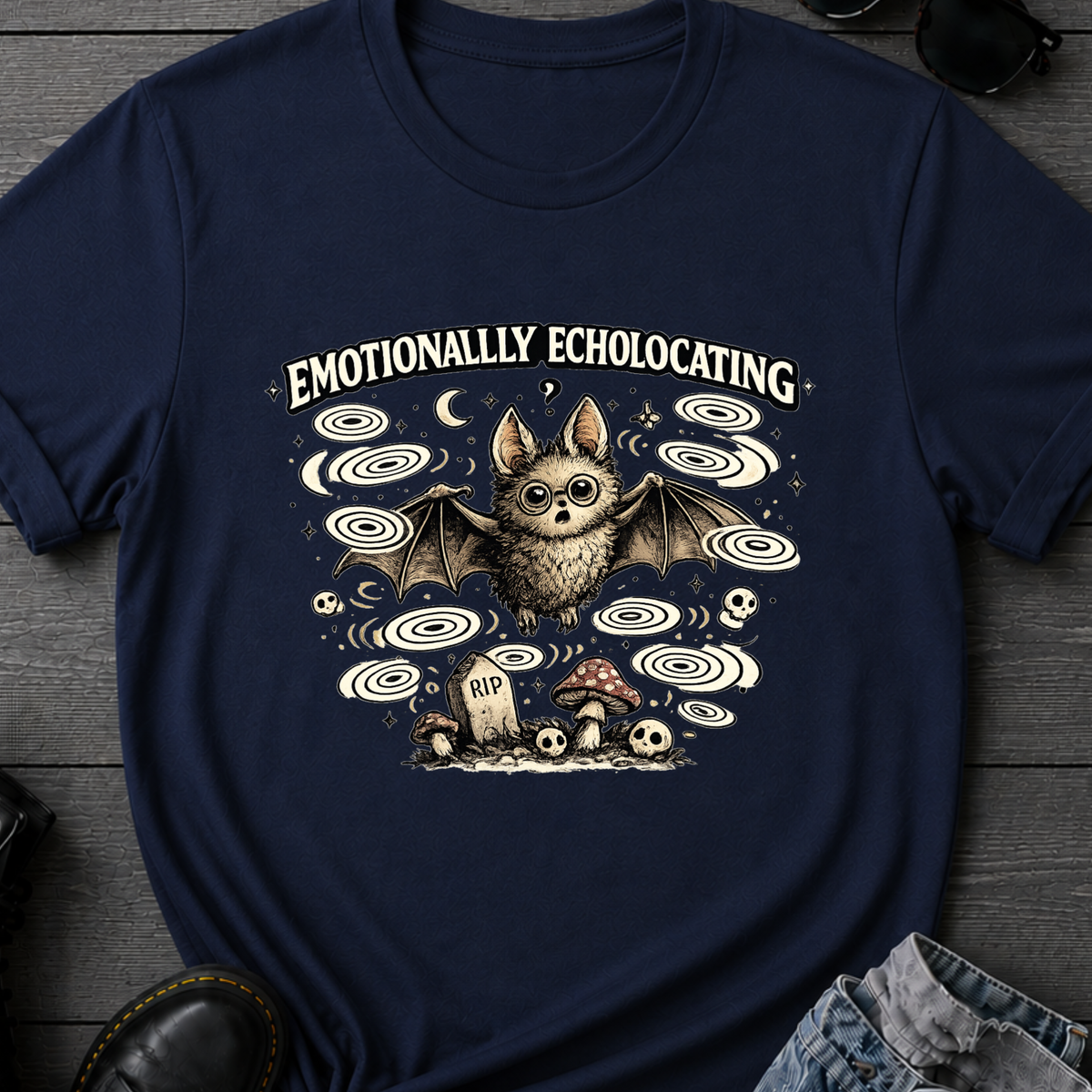Emotionally Echolocating T-Shirt